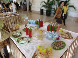 Seaweed juice was...interesting. 