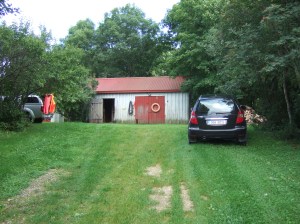 The fieldstation outhouse in 2011