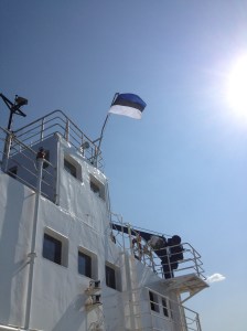 The trip from Saaremaa to Hiiumaa takes about 65 minutes