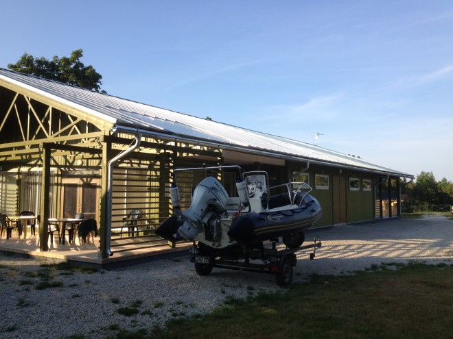 The brand new fieldstation at Köiguste was built in 2013