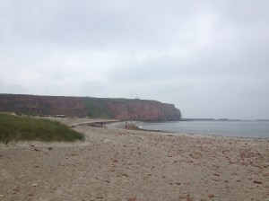 Main beach on Helgoland