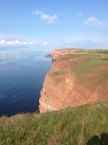 The red sandstone of Helgoland
